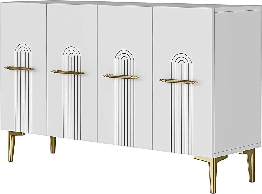 Ida 120 - White, Gold