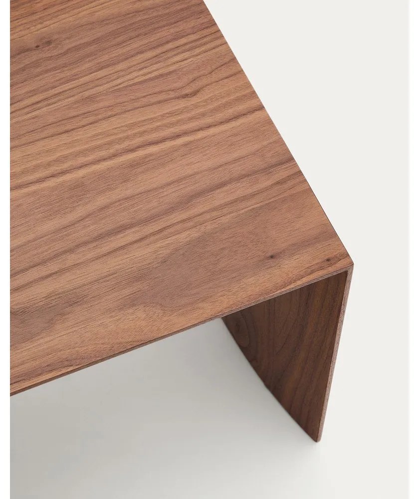 Tárolóasztal diófa dekorral 40x55 cm Litto – Kave Home