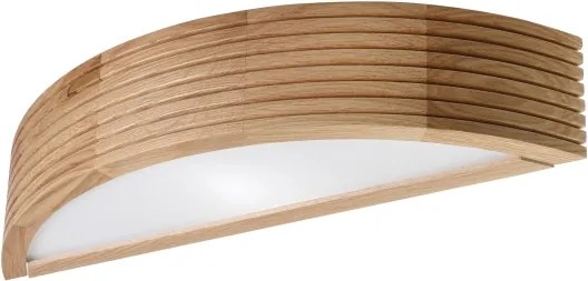 Brilagi - LED fali lámpatest CARVALHO MODERN 1xE27/60W/230V tölgy