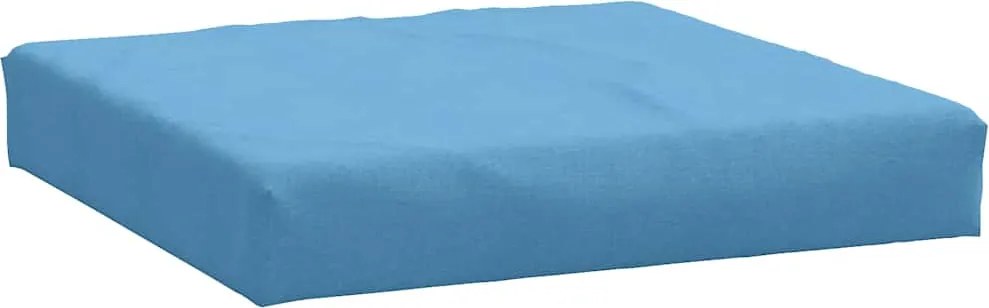 vidaXL melange kék szövet raklappárna 60x60x9,5 cm