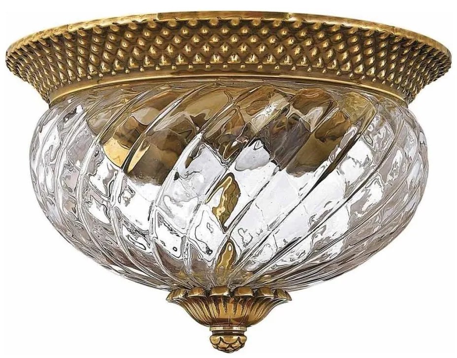 Hinkley HK-PLANTATION-FS-BB - Mennyezeti lámpa PLANTATION 2xE27/60W/230V réz