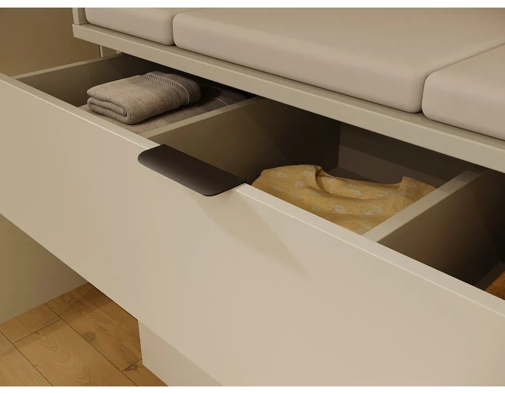 Szürke gyerek komód 105x92x54 cm Tomino – Germania