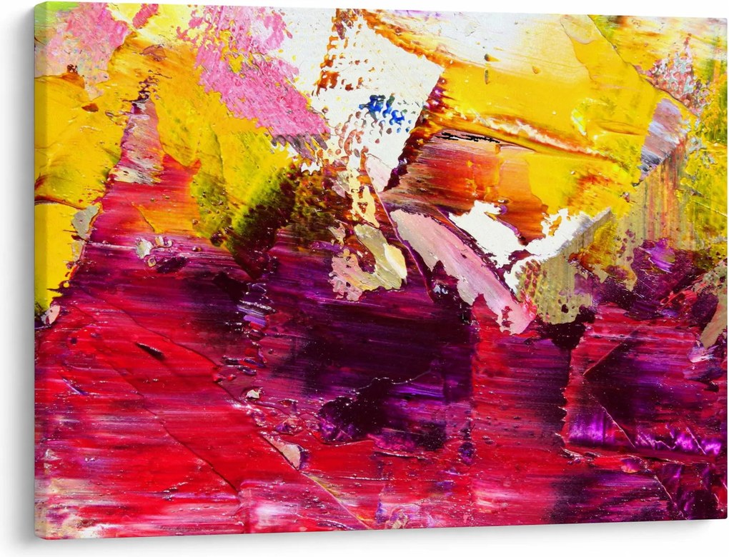 Absztrakció kép - festmény (70x50 cm)