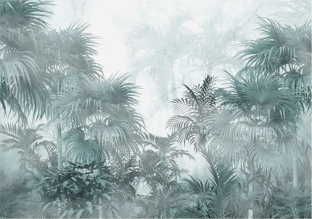 Flizelin fotótapéta Flizelin Design Egzotikus zöld 312x219