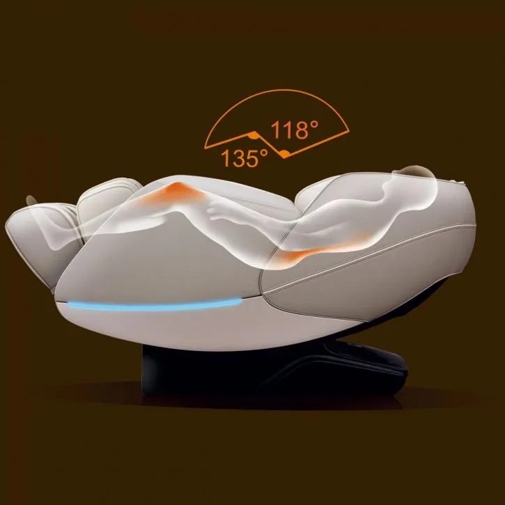 MAXXUS® Masszázsfotel  MX 10.0Z pezsgő / bézs 177x195x76