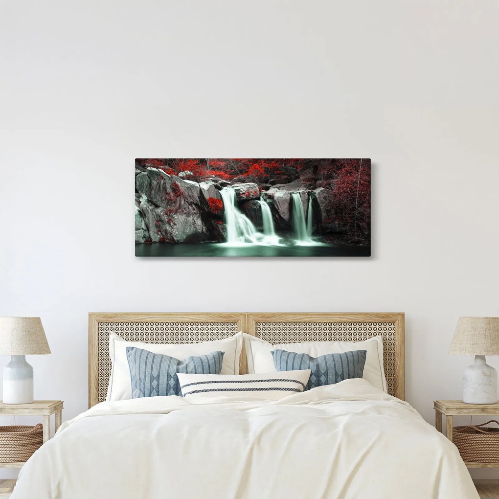 Kép - Vízesések (120x50 cm)