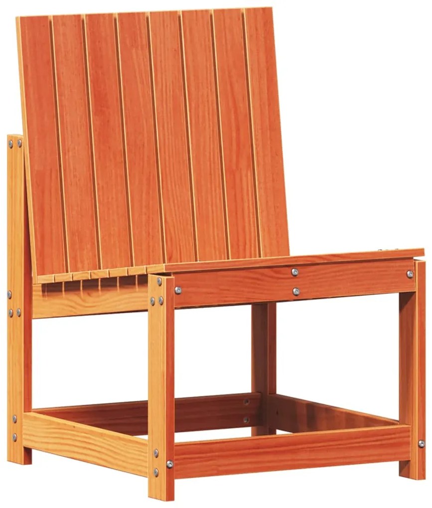 3 részes viaszbarna tömör fenyőfa kerti pihenőgarnitúra