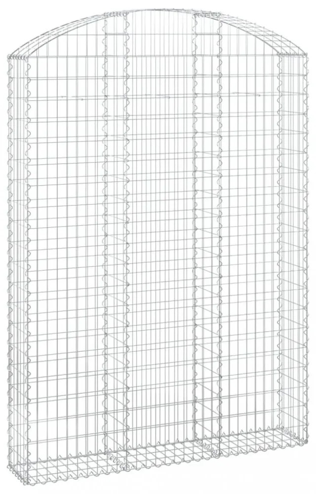 íves horganyzott vas gabion kosár 150x30x200/220 cm