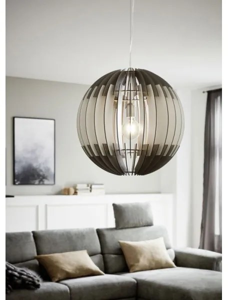 Eglo 96973 - Csillár zsinóron OLMERO 1xE27/60W/230V