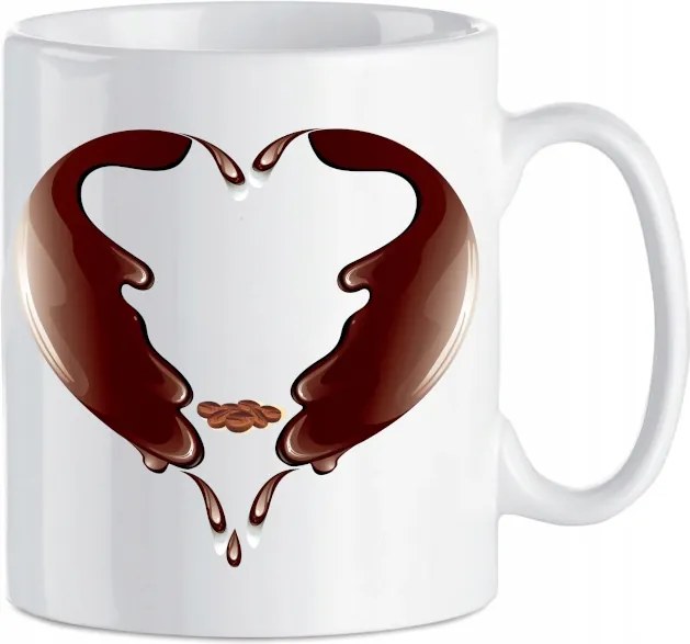 Bögre Szeretem a kávét Szív Kávé