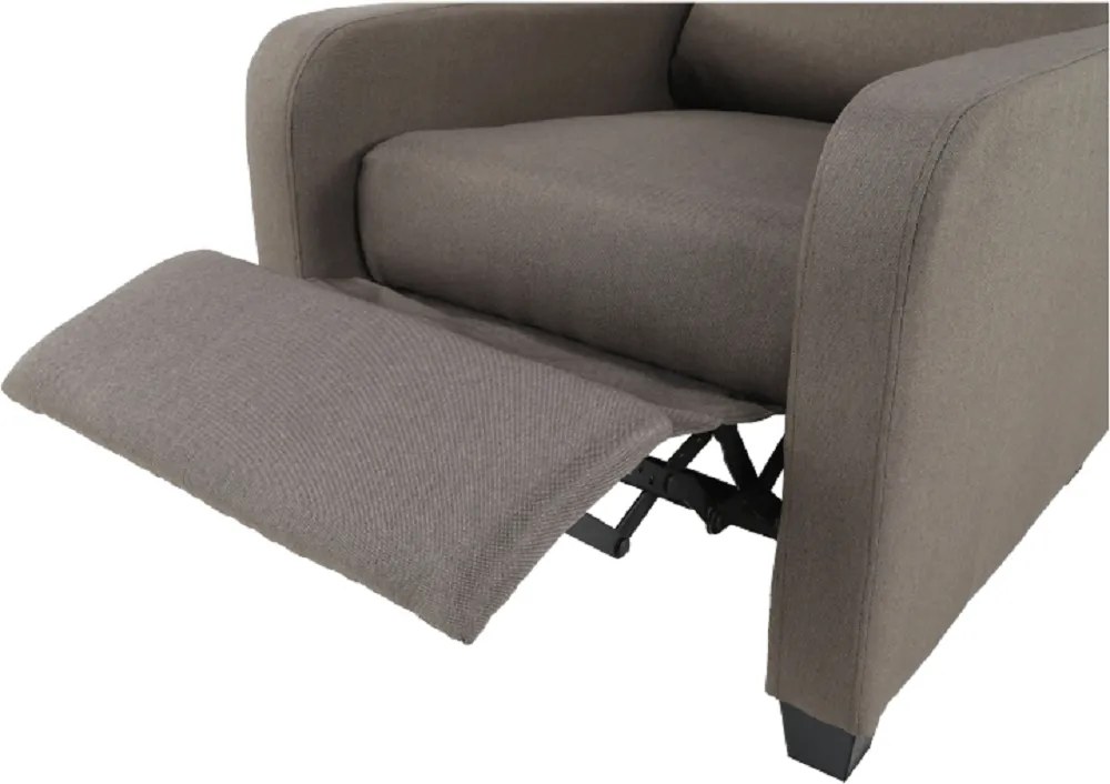 Relaxáló fotel, barna, TURNER