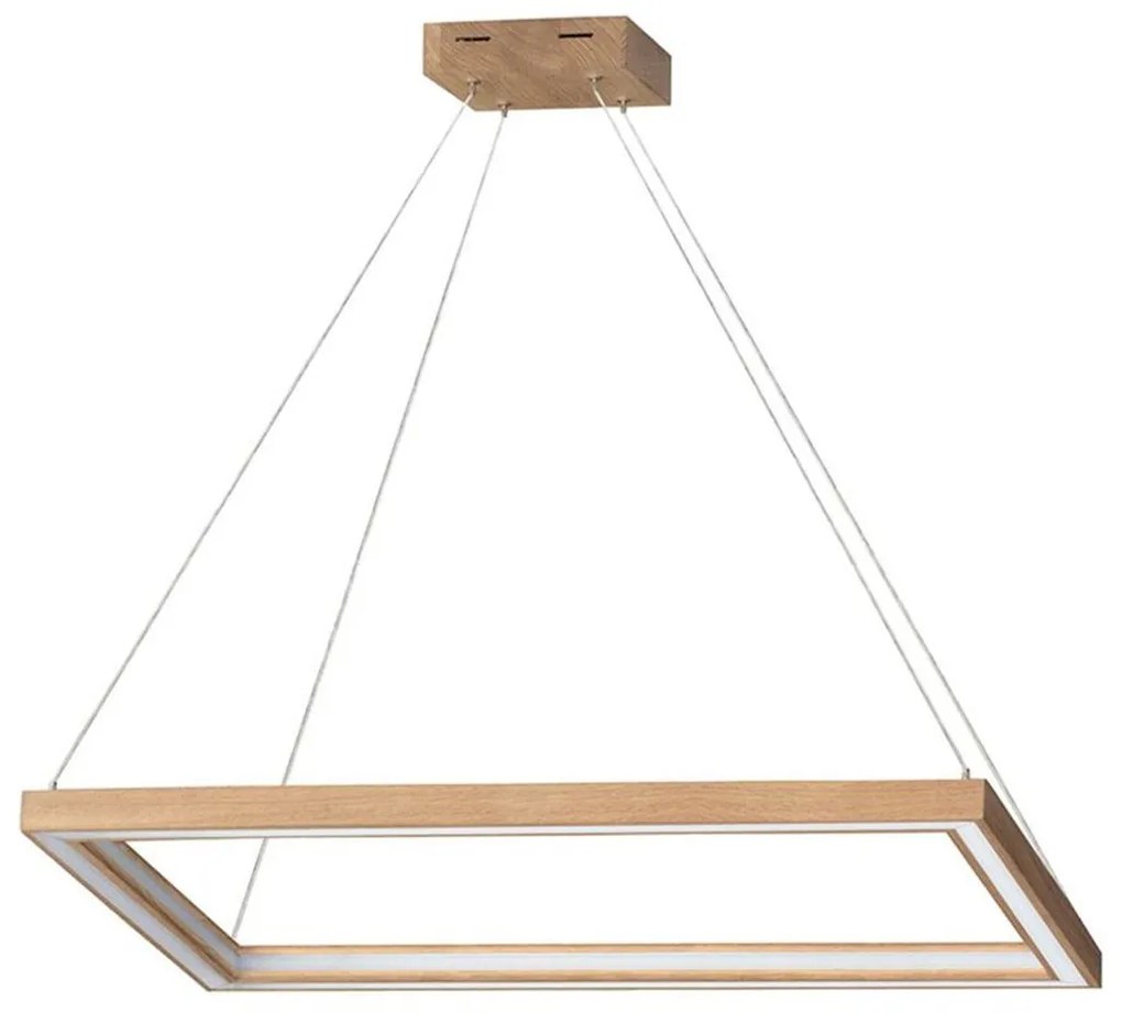 Spot-Light 1027402300000-LED Dimmelhető kábeles függeszték LEGNO 2xLED/33W/230V tölgy