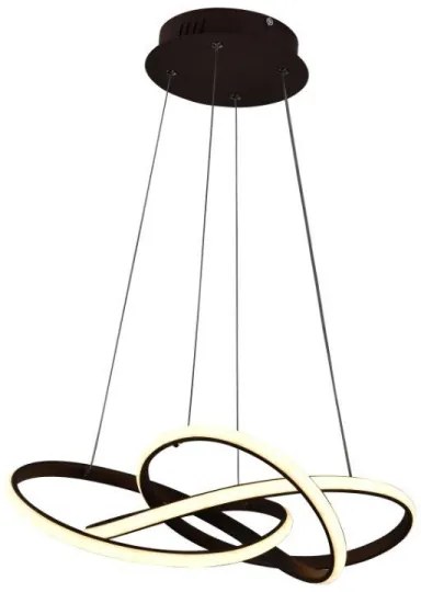 LED állítható fényerőjű függeszték LED/65W/230V 3000-6500K barna + DO