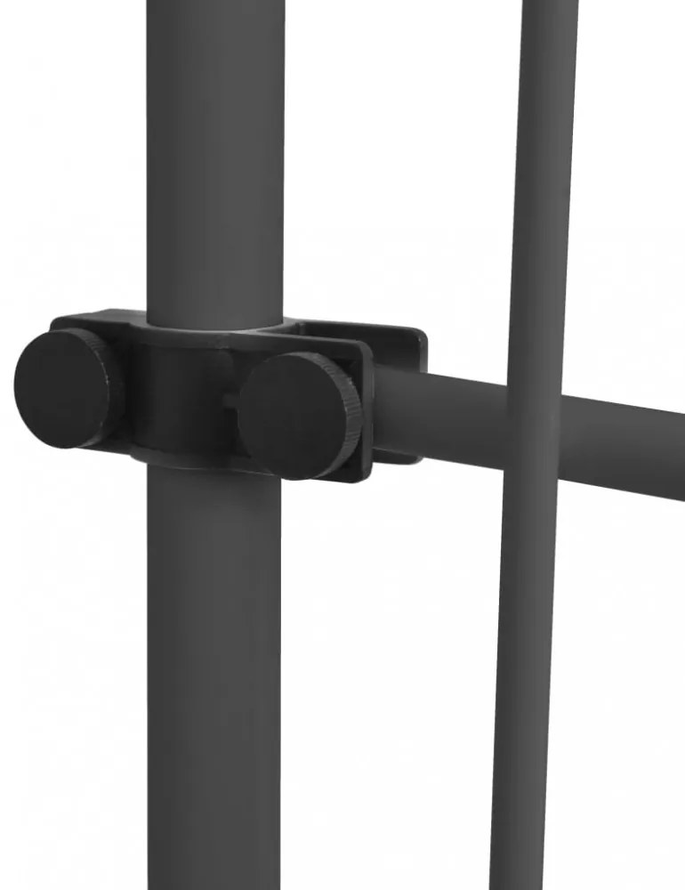 fehér-narancssárga manuális LED-es napellenző 150 cm