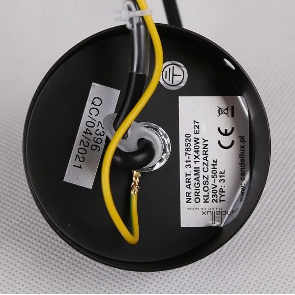 Csillár zsinóron ORIGAMI 1xE27/40W/230V