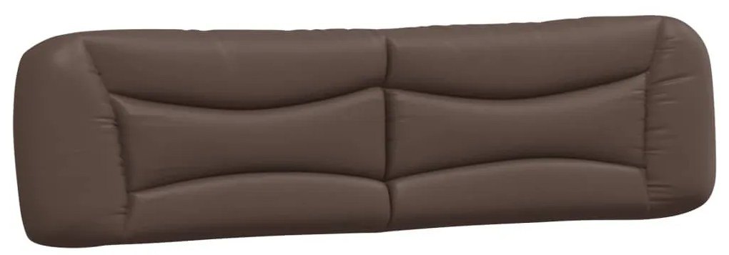 barna ágykeret LED-ekkel matrac nélkül Hvar 200 x 200 cm