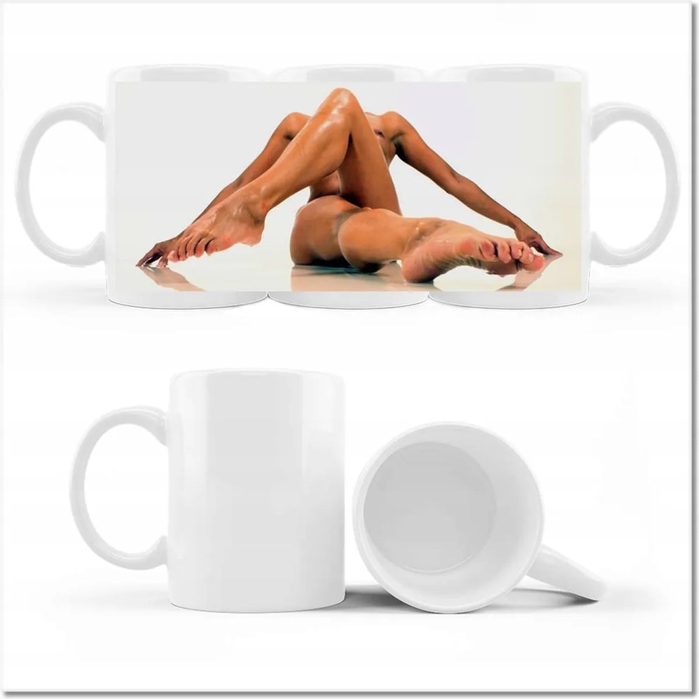 Fényképes bögre A meztelenség rendben van