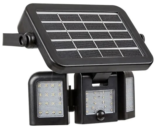 Rabalux 77020 - LED napelemes reflektor érzékelővel LIHULL LED/9,6W/3,7V IP44