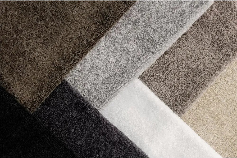 Antracitszürke frottír bio pamut törölköző szett 2 db-os 30x50 cm Riva – Blomus