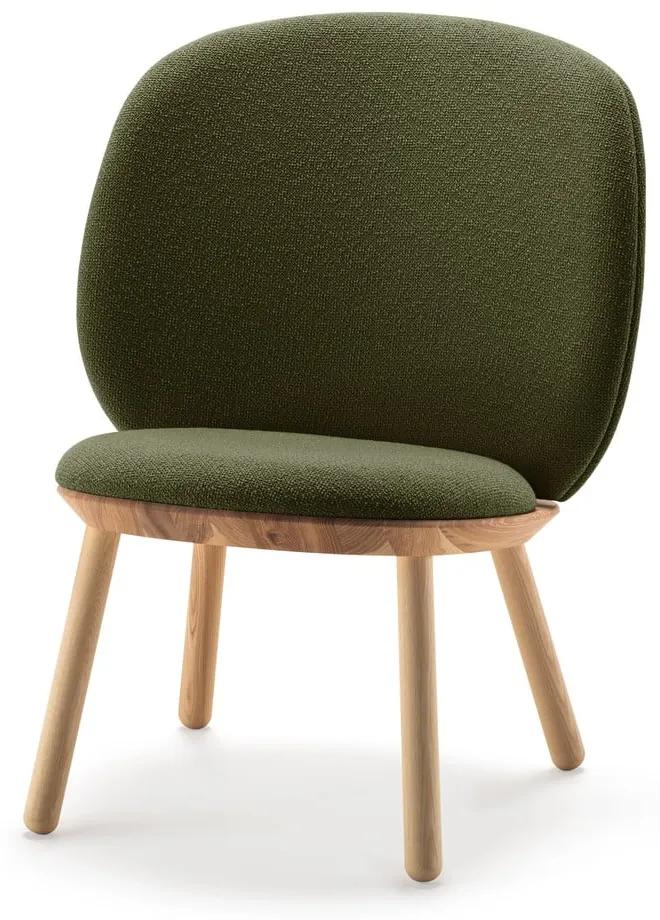 Naïve zöld fotel gyapjú kárpitozással - EMKO