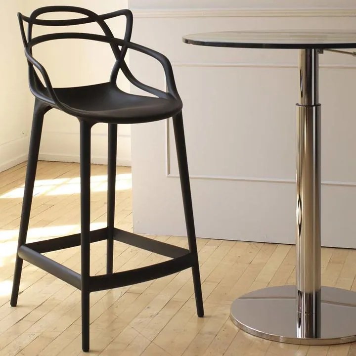 Masters bárszék, 65 cm magas, több színben - Kartell Szín: fekete