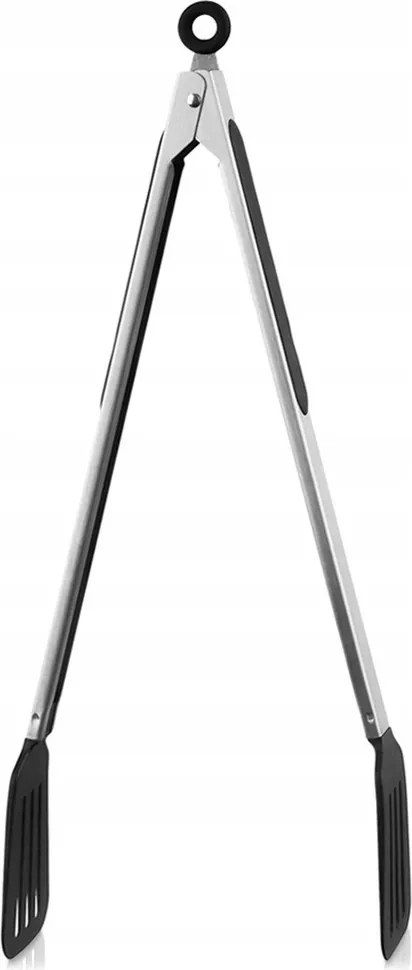 Grill Fogó Grillezéshez Hosszú Acél Konyhai Húsfogó 44CM