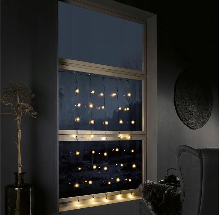 Livarno home Fényfüggöny girland 40 LED-del, 5x160 cm Színes (33/G-186)