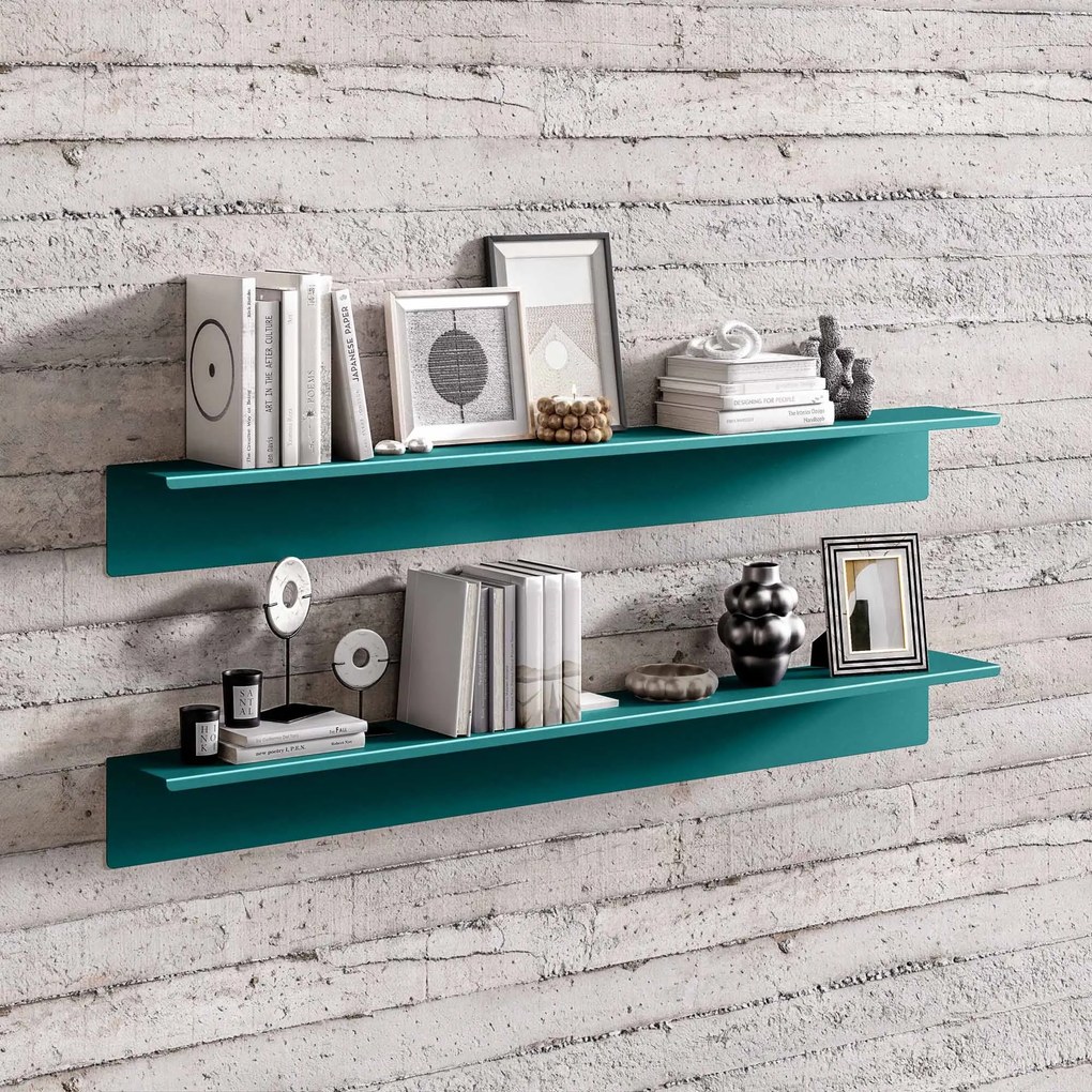 Fali polc JOANNE 1200 mm, Modern: tengerszínű