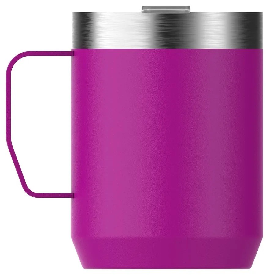Rózsaszín rozsdamentes acél termobögre 230 ml Stay-Hot Camp Mug Violet Blossom – Stanley