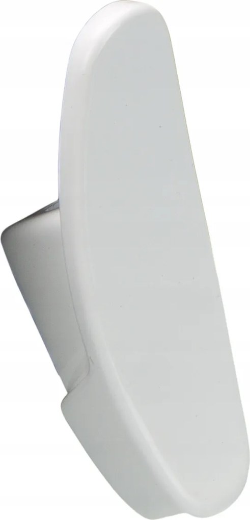 Ruhaakasztó Falra Fehér Ovális Törölközőtartó Fehér