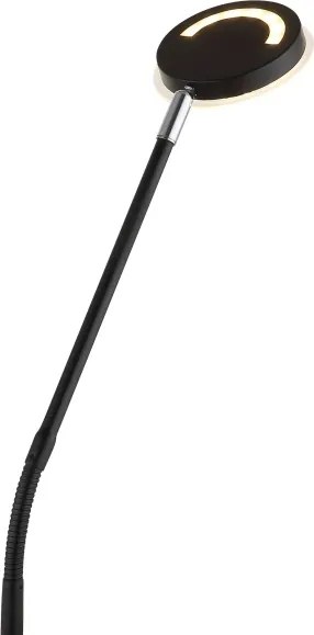 Globo 58504SS - SILVIO érintésvezérlésű, dimmelhető LED állólámpa LED/6,5W/230V, fekete