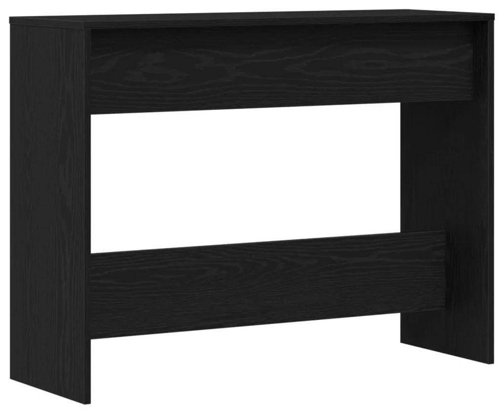Fekete Tölgy Konzolasztal - 100x35x76.5 cm - Mérnöki Fa