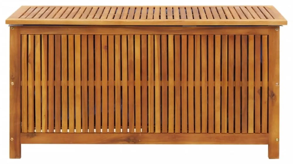 tömör akácfa kerti tárolóláda 113 x 50 x 58 cm