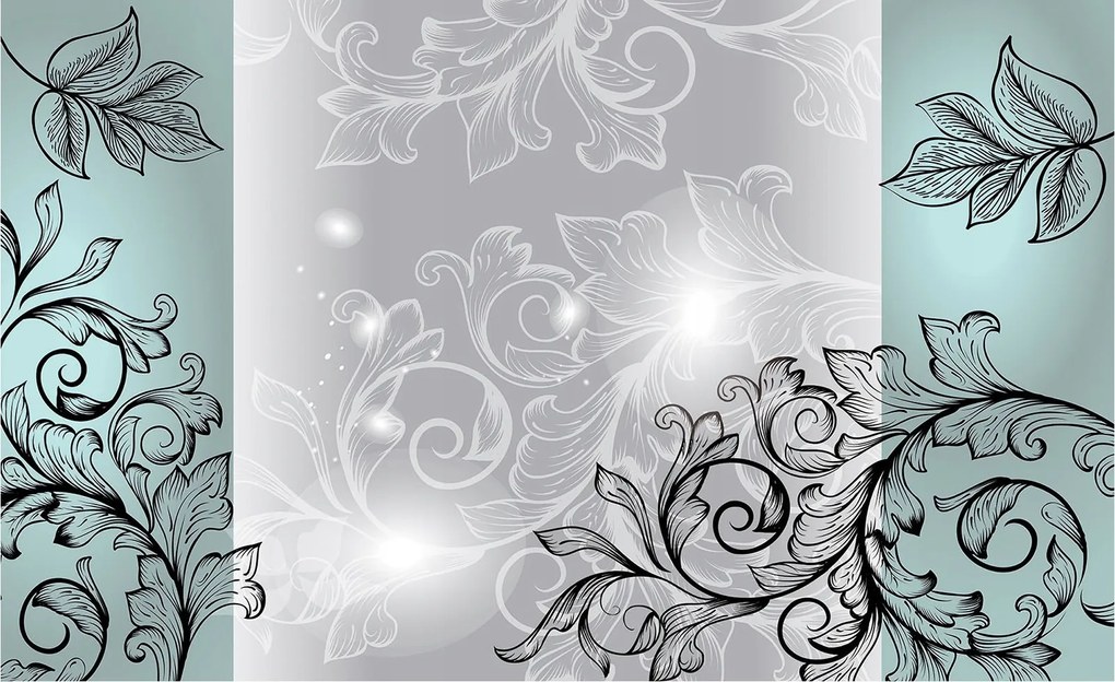 Flizelin fotótapéta Virágok Grafika Elegancia Harmónia 250x175 +ragasztó