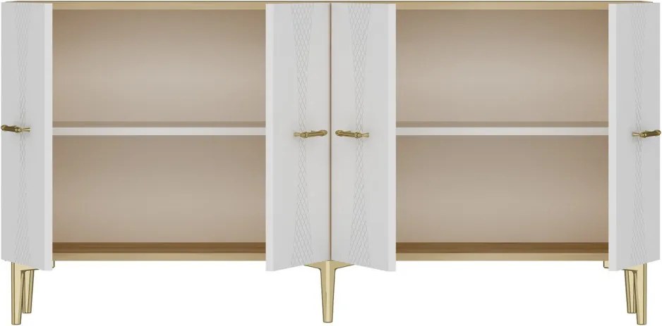 Slim 150 - Sapphire Oak, White, Gold