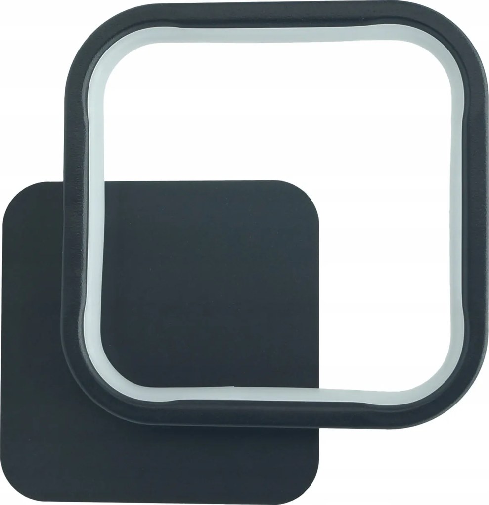 Fali lámpa ProVero fekete integrált Led fényforrás 14 W