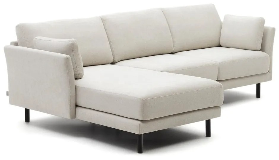 Krémszínű sarokkanapé Gilma – Kave Home