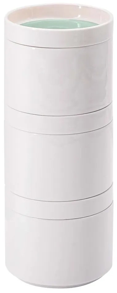 Porcelán szervírozó készlet 3 db-os ø 9 cm Mono – Remember
