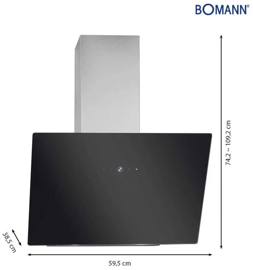 Bomann Du 7604 G A+ Kürtős Páraelszívó