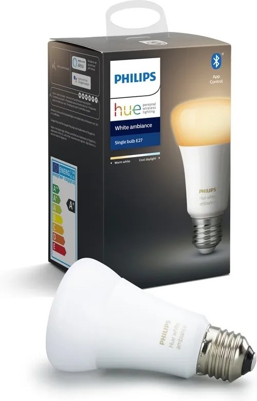 Philips LED Dimmelhető izzó Philips Hue WHITE AMBIANCE 1xE27/8,5W/230V 2200-6500K P3091