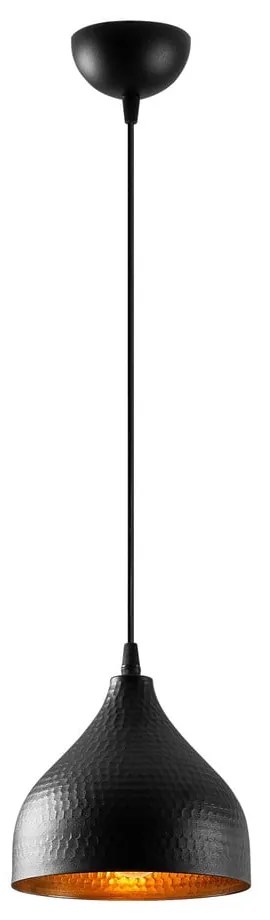 Fekete függőlámpa fém búrával ø 18 cm Tattoo – Opviq lights