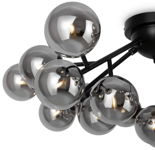 Maytoni MOD545CL-20B - Felületre szerelhető csillár DALLAS 20xG9/28W/230V fekete