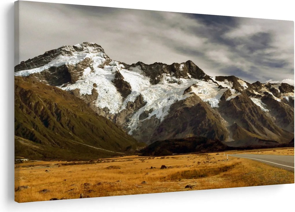 Mount Sefton, Új-Zéland képe (90x60 cm)