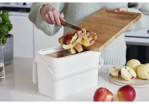 SmartStore Műanyag biohulladék-tároló Collect,fehér, 5 l