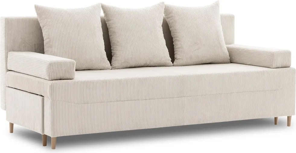 Fireze kanapé, kordbársony, bézs