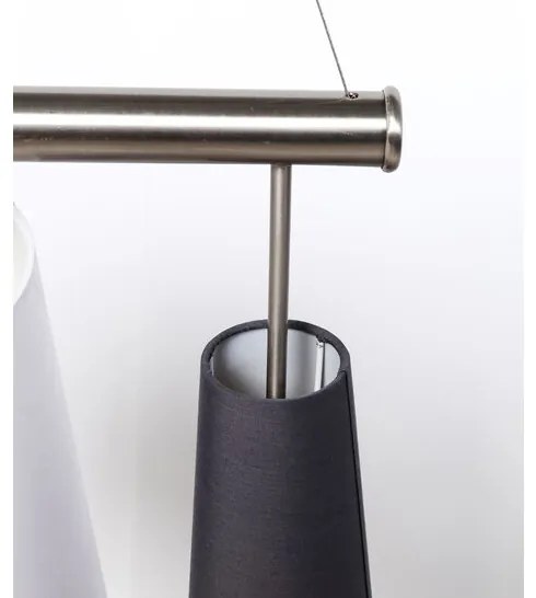 Kare Design Függesztett lámpa Parecchi Silver 100 cm