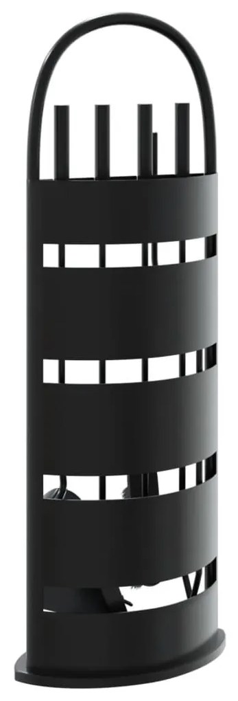 5 darabos acél kandallószerszám-készlet 23 x 15 x 66 cm