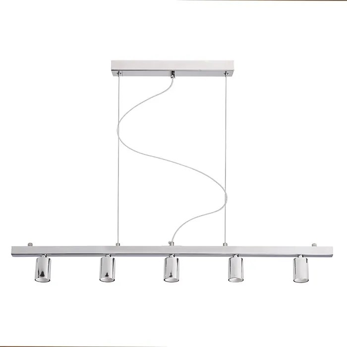RENDL RALLONG V függeszték alap króm 230V LED E27 5x15W