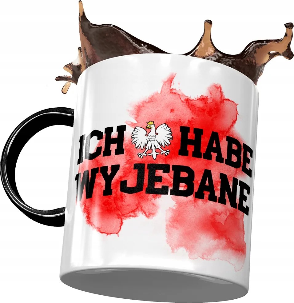 Bögre Fekete Vicces Ich Habe Ki*bane Ajándék Nyomtatott Fotóval