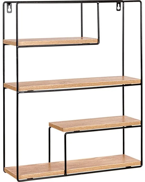 Fali polc Stilista Világos fa 40 x 49,5 x 11,5 cm